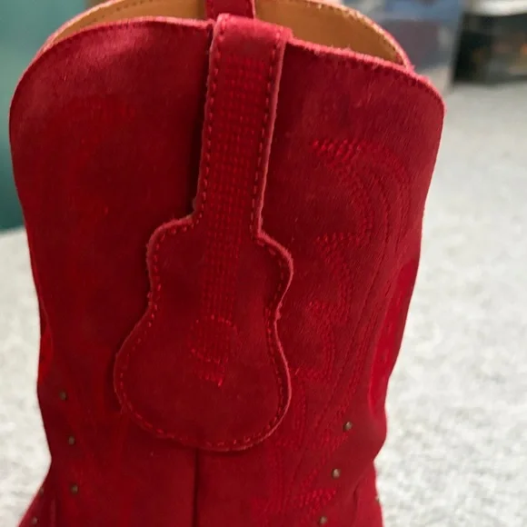 Dingo Hallmark by Opry Red Western Boots size 9 - Picture 6 of 8